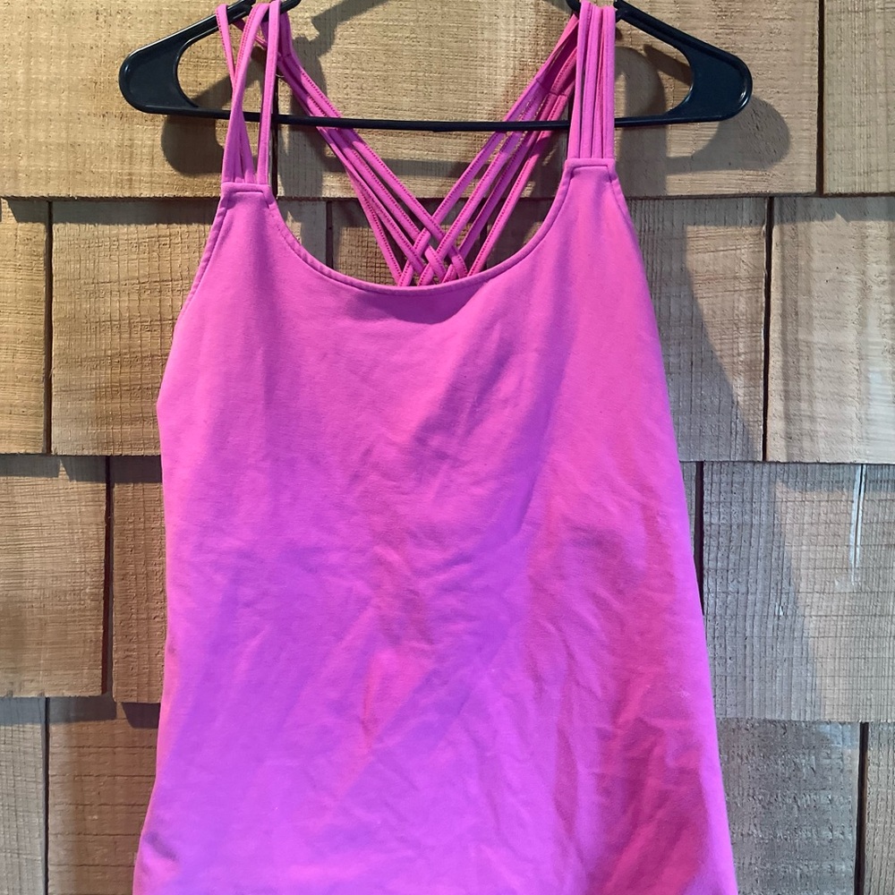 Vibrant Pink Strappy Camisole